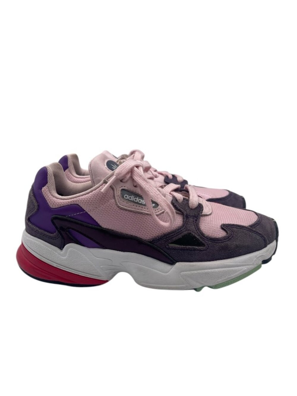 Adidas Originals Falcon Womens Casual Running Shoes BD7825 Pink/Purple Lifestyle